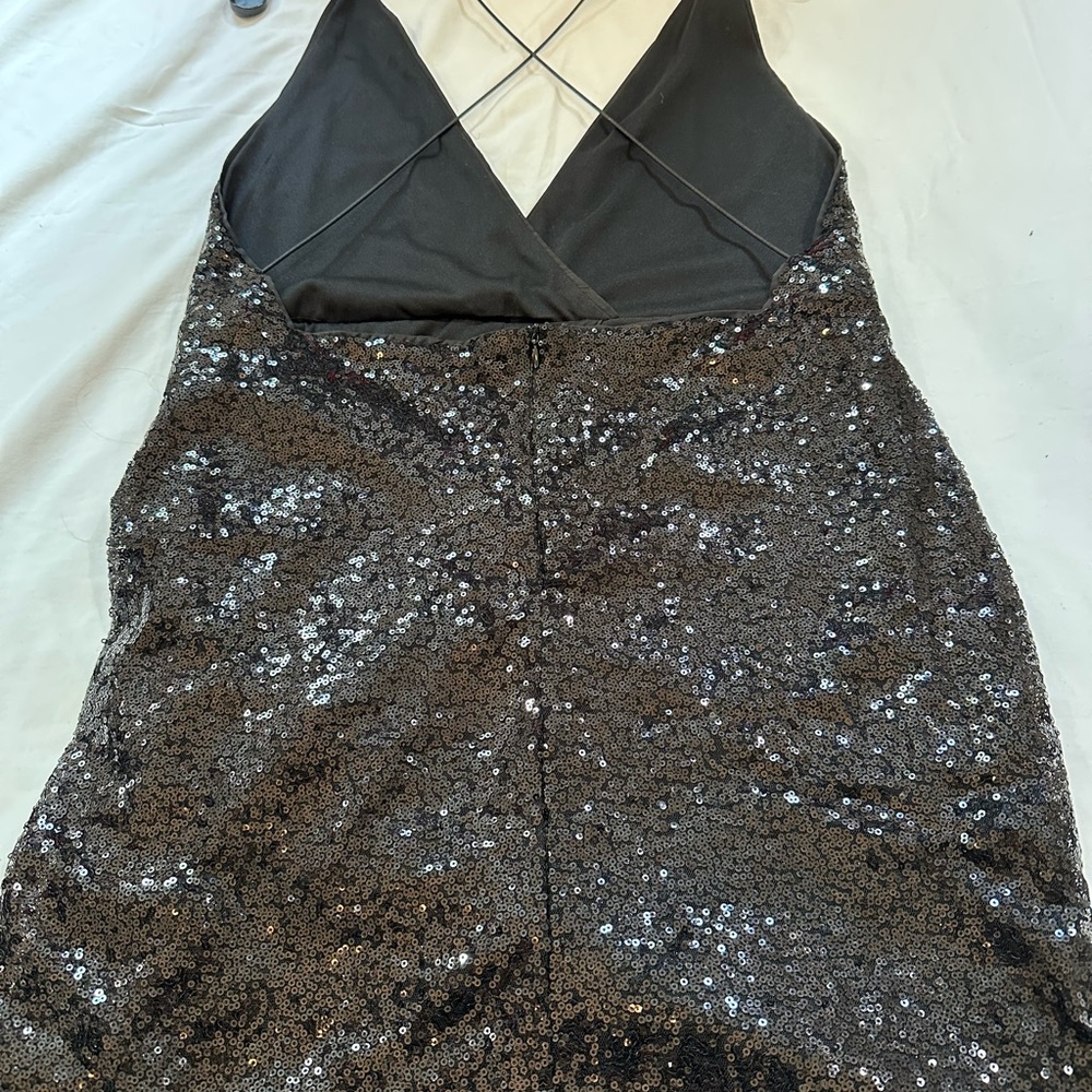 Black Sequined Mini - image 2